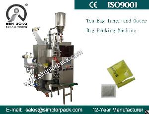 Automatic Inner And Outer Granule And Powder Tea Bag Packing Machine