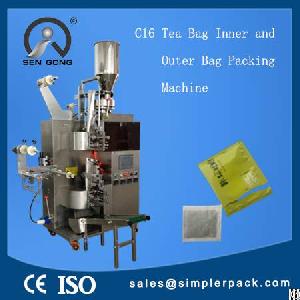 Automatic Inner And Outer Tea Bag Packing Machine