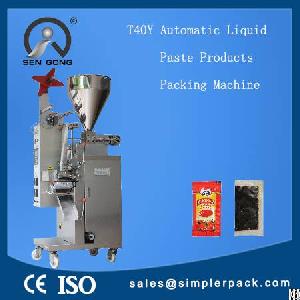 Automatic Liquid Paste Packing Machine