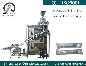 Automatic Stick Tea Bag Packing Machine Automatically Holes Punching