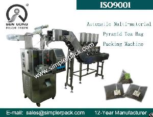 triangular nylon mesh scented tea packaging machine