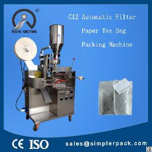 C12 Automatic Filter Paper Tea Bag Packing Machine