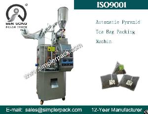 triangle nylon mesh bag tea packaging machine