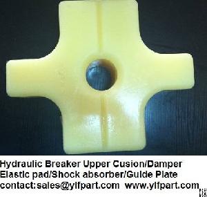 hydraulic breaker dampers upper cushions side wear plates