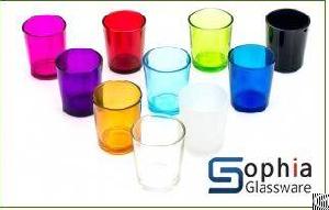 glass votive candle holders