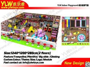 Amusement Indoor Playground For Kids Play Center, Children Soft Toys Maze