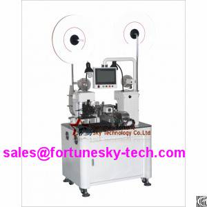 Automatic Cut-to-length Strip Flat Ribbon Cable Terminal Crimping Machine