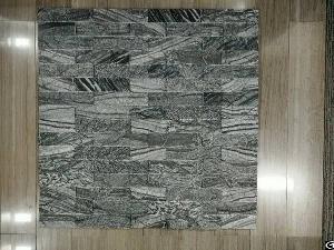 Zebra Black Marble Mosaic