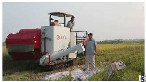 Large Rice Combine Harvester For Sale