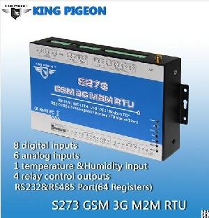 Cheaper Sms Water Meter Gsm Modbus I / O Module S273
