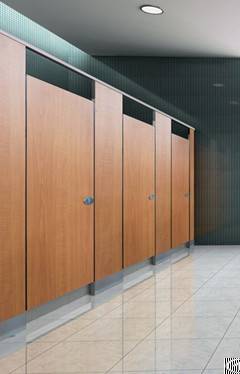 Phenolic Toilet Partition Water Proof Hpl Toilet Cubicle