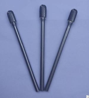 cylinder shape burs radius solid carbide