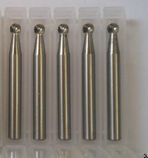 D0505 Double Cut Ball Shape Burs Solid Carbide