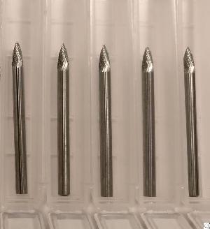 Integrated Solid Carbide Burs With Excellent Endurance