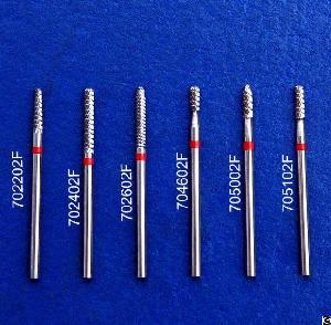 solid carbide dental burs