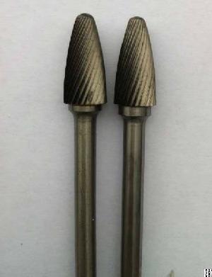 Tree Shape Burs With Single Cut Solid Carbide