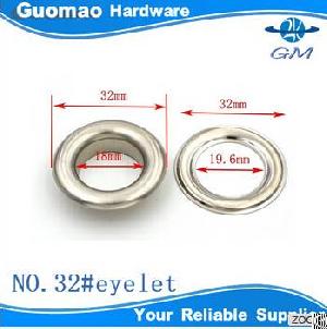 18mm Inner Size Round Metal Eyelet For Bags