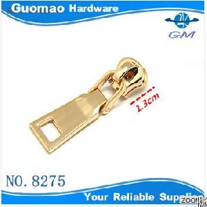 Champagne Color Metal Zipper Slider And Zipper Puller