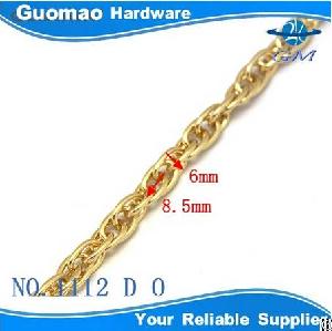 Double O Shape Design Excellent Quality Long Iron Chain For Handbags Strap