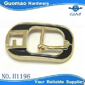 fashion modern pin belt metal buckle