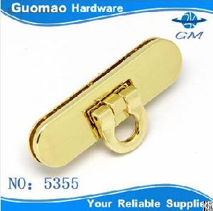 Oval Elegant Hardware Lock Bag Accessories