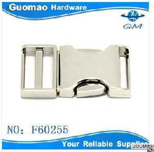 side release buckle metal bag clip