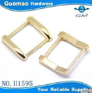 Specially Bend Design Light Gold Rectangle Ring