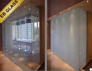 smart film office partition pdlc switchable glass electric tint foil ebglass