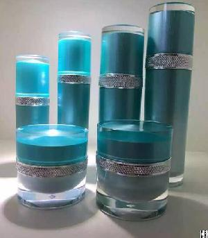 30ml 50ml 100ml 120ml , 30gr 50gr Latest Cosmetic Serum Bottle , Lotion Pump Acrylic Bottle