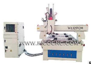 Affordable Cnc Router For Solide Mdf Interior Doors Making Carving And Lock Hole Drilling W1325v2h