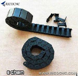 Cable E Chain Wire Drag Carrier Chain With Mounting Bracket End For Cnc Machines