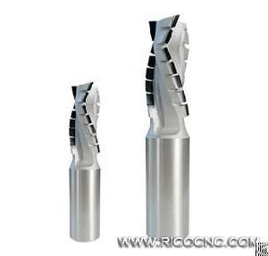 cnc polycrystalline diamond pcd tipped right hand rotation router bits