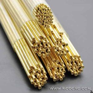 edm brass pipe multi hole electrode tubes popping