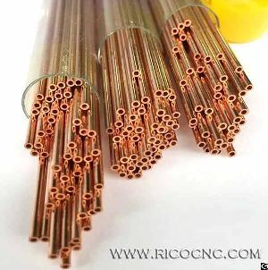 Single Hole Edm Copper Tube Electrode Edm Drill Bit