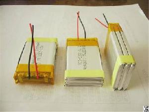 rechargeable li polymer 503759 3 7v 3600mah battery pack pcb wires