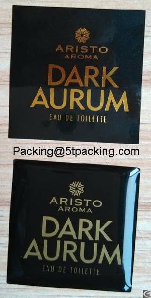 aristo aroma dark aurum epoxy resin stickers