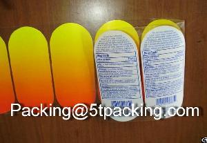 Double Side Printing Labels For Transparent Drug Bottles