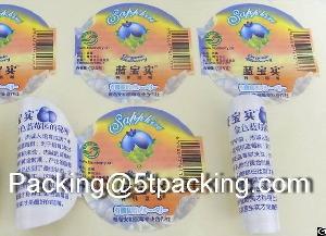 Double Sided Printing Labels For Sapphire Blueberry Fruit Bottles