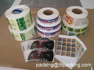 gravure printing plastic adhesive labels mass