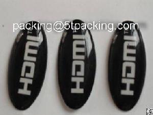 Hdmi Epoxy Resin Stickers For Electronic Equipments