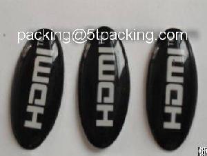 Hdmi Epoxy Resin Stickers For Electronic Equipments