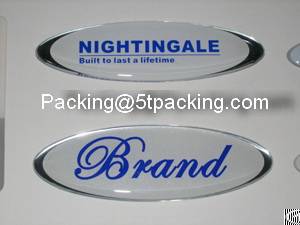 nightingale silver frame edge epoxy stickers