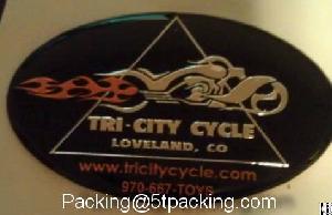 Tri City Cycle Loveland Domed Sticker