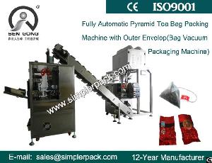  Nepali Black Tea Bag Packing Machine With Outer Vacuum Envelope