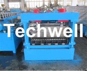 steel silo corrugated wall sheet roll forming machine