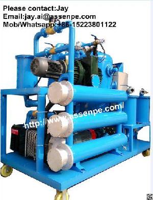 Double Stage High Vacuum Transformer Oil Purifier Machine, Vacuum Oil Purification Dehydration Plant