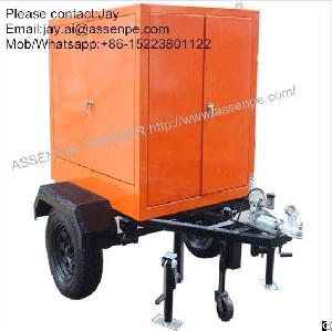 Trailer Mounted Double Stage Transformer Oil Filtration Machine, Oil Circulation System Plant