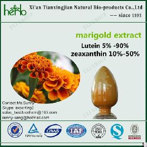 Marigold Extract Powder Lutein 5% 90%, Zeaxanthin 5% 50%