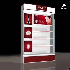 Acrylic Showcase With Board For Perfume Shop Store