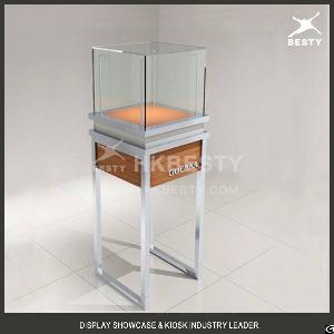 Aluminum Glass Jewelry Display Towers